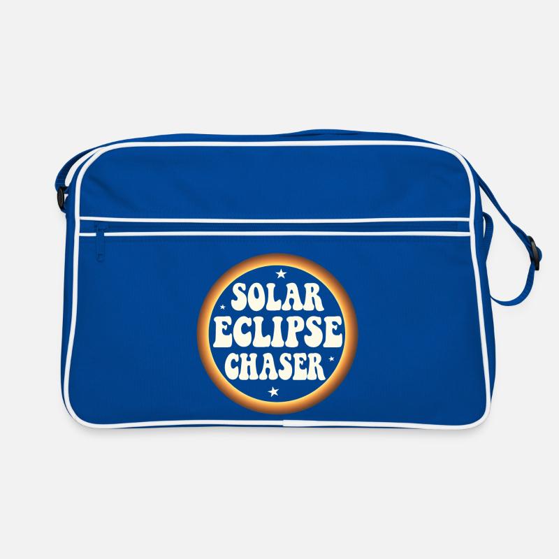 Solar eclipse chaser Retro Bag