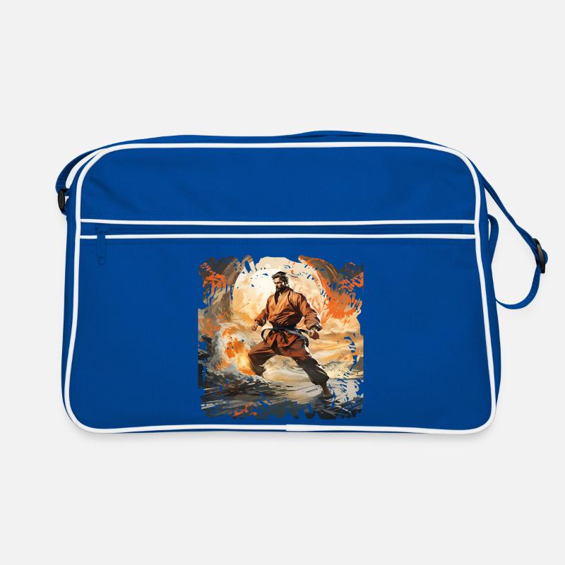 Karate Warrior in Firestorm Retro Bag