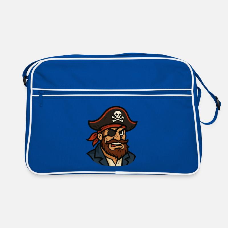 Pirate Captain Eye Patch Retro Bag