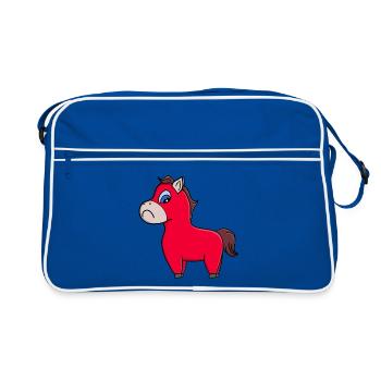 L’année du cheval triste - Sac Retro - bleu/blanc - Devant