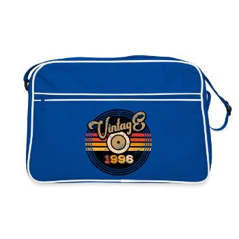 30e anniversaire du millésime 1996 - Sac Retro - bleu/blanc - Devant