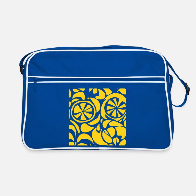 Lemon Pattern Shirt Cute Summer Fruit Aesthetic Retro Tasche