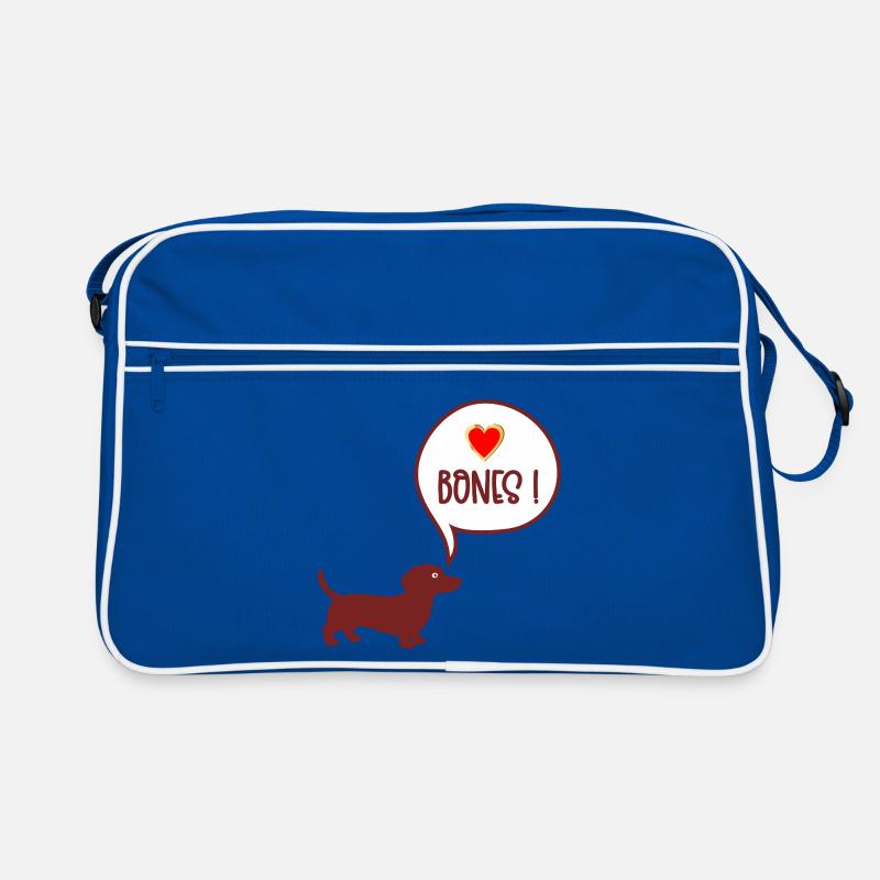 Teckel à os de mâcher Sac Retro