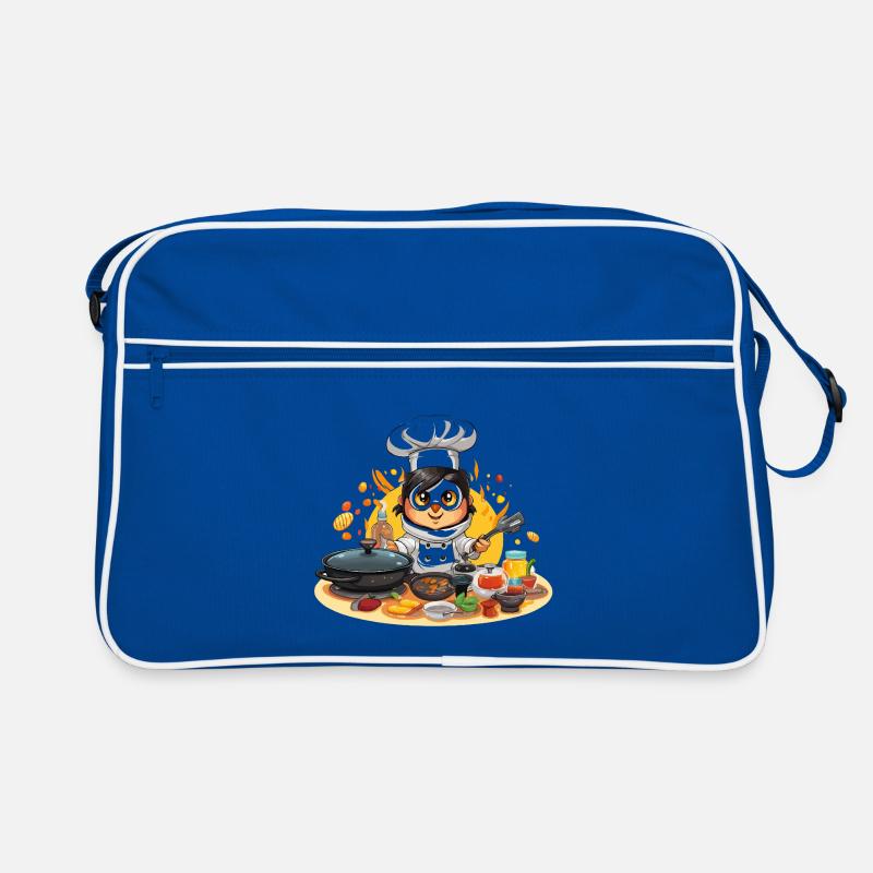 Chef Chef Cuisinier Pingouin Sac Retro