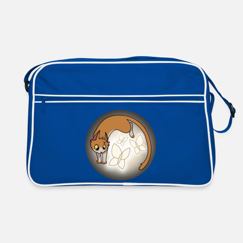 Schnurrhaare des Lichts Retro Tasche