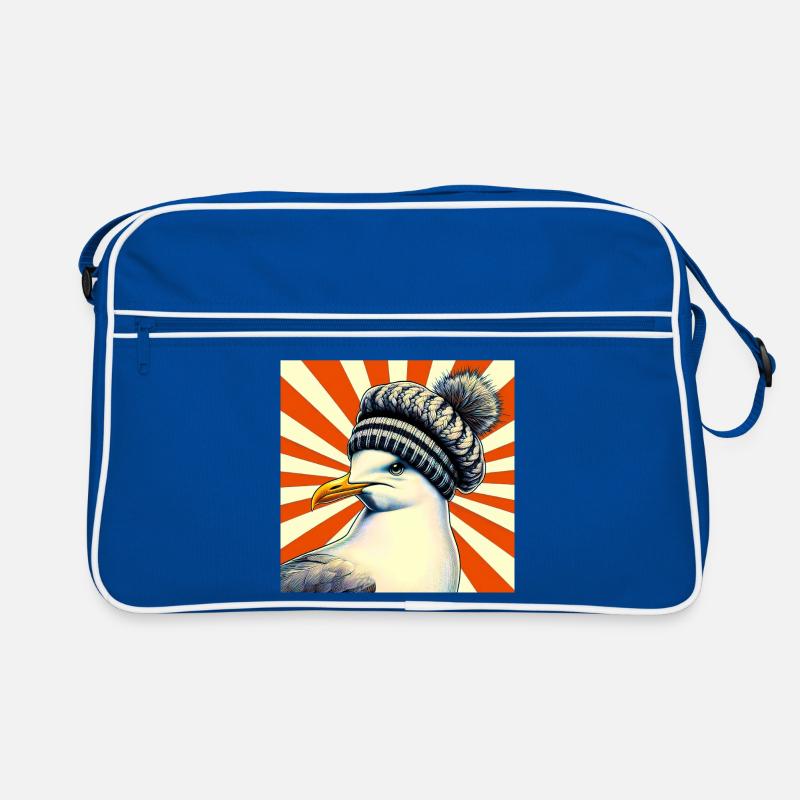 Möwe Retro Tasche