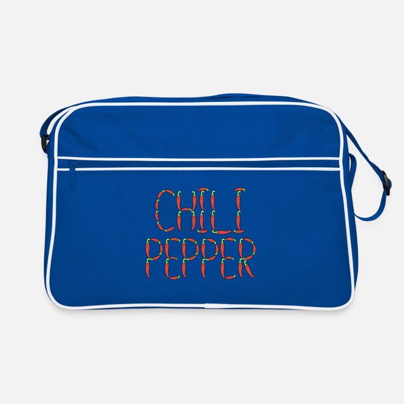 Typographie du piment Sac Retro