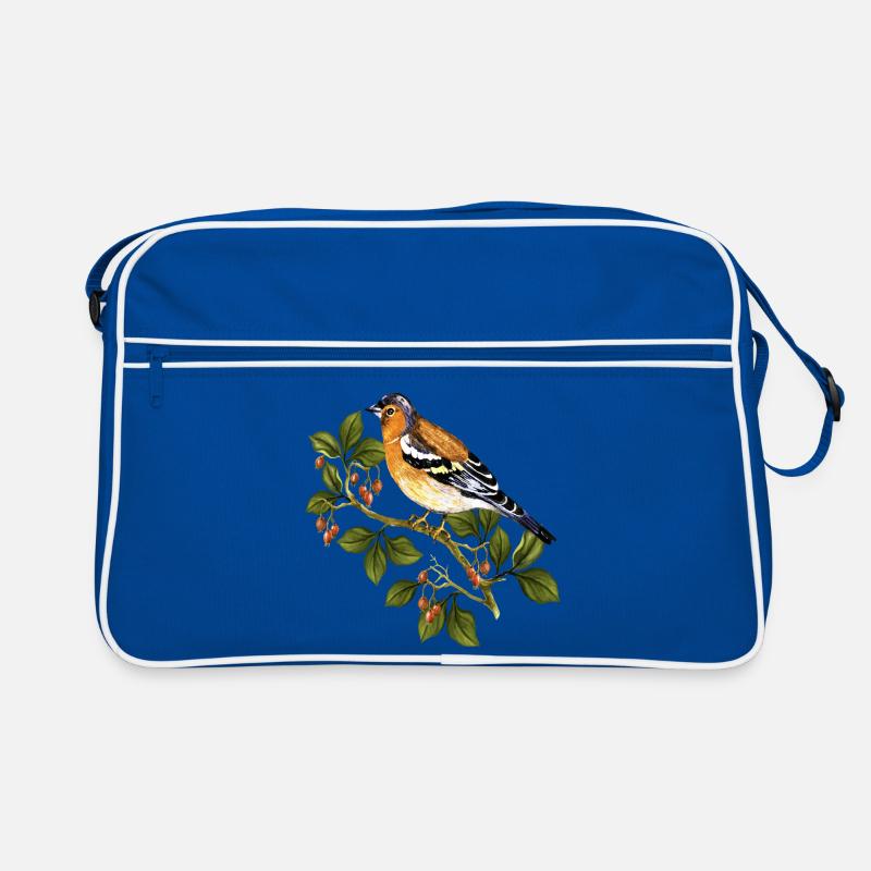 Bunter Vogel Retro Tasche