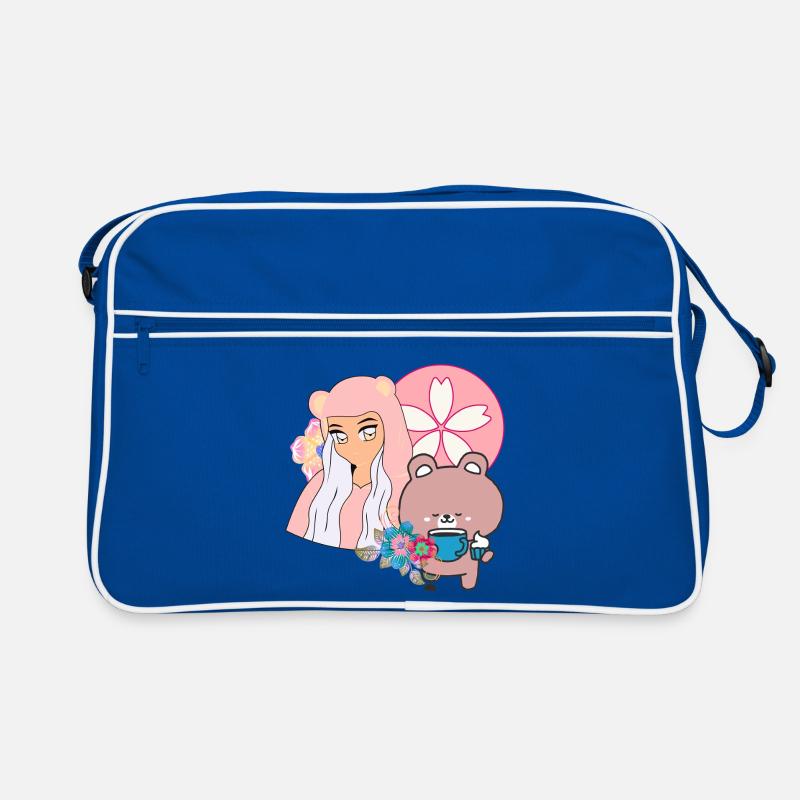 Kawaii Bear & Inclusive Tea Time Retro Bag