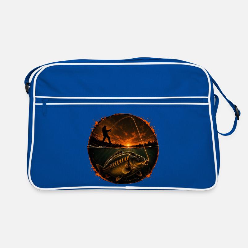 Conception de la pêche à la carpe par connexion de surface Sac Retro