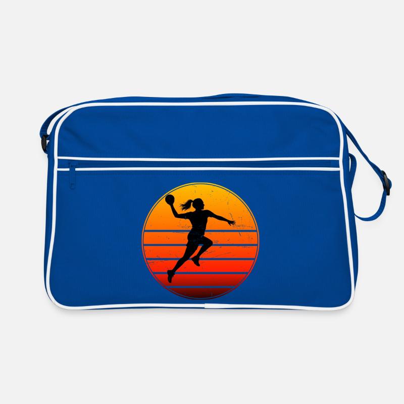 Les fans de handball s’assemblent ensemble Sac Retro