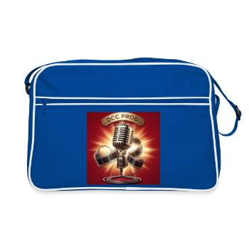 DCC PROD Retro Cinematic Microphone - Retro Bag - blue/white - Front