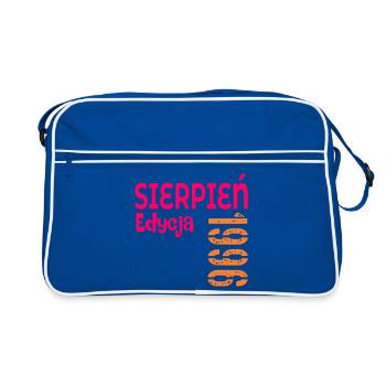 30e anniversaire août 1986 - Sac Retro - bleu/blanc - Devant