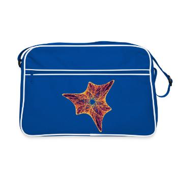 Starflame - Chaos Art - Sac Retro - bleu/blanc - Devant