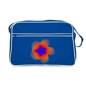 Chaos Coral – Arts Mathématiques - Sac Retro - bleu/blanc - Devant