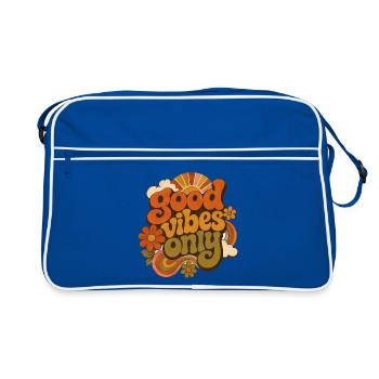 Vibes - Sac Retro - bleu/blanc - Devant
