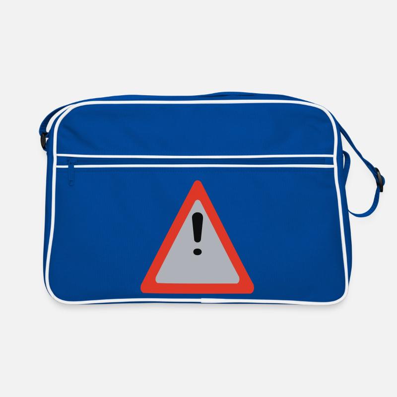 caution caution Retro Bag