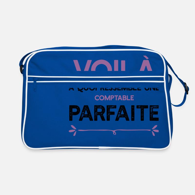 Une Comptable parfaite cadeau Sac Retro