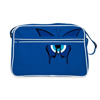 Papillon Nazar - Sac Retro - bleu/blanc - Devant