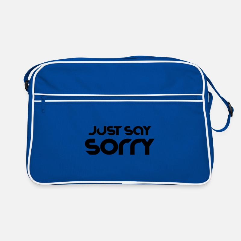 Spruch Text Slogan cool Retro Tasche