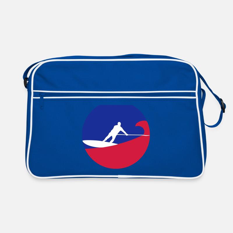 sup surfing Retro Tasche