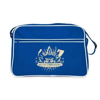 Zimmermann Guild Sign - Retro Bag - blue/white - Front