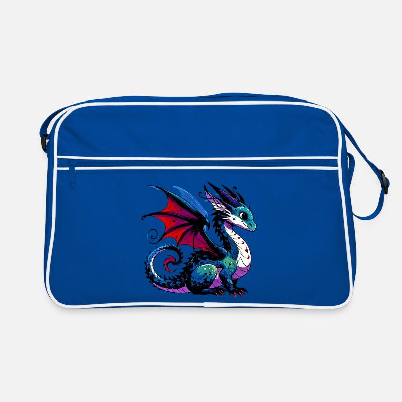 Drache Retro Tasche