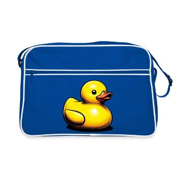 Caneton Canard Canard Canard - Sac Retro - bleu/blanc - Devant