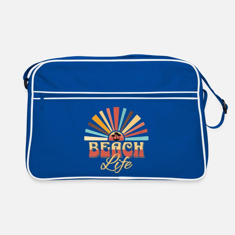 Coucher de soleil tropical sur la plage Sac Retro