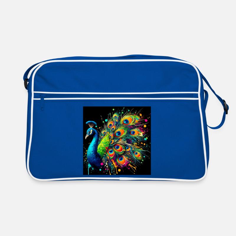 peacock Retro Bag