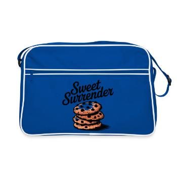 Sweet Surrender Cookies Candy Dessert - Retro Bag - blue/white - Front