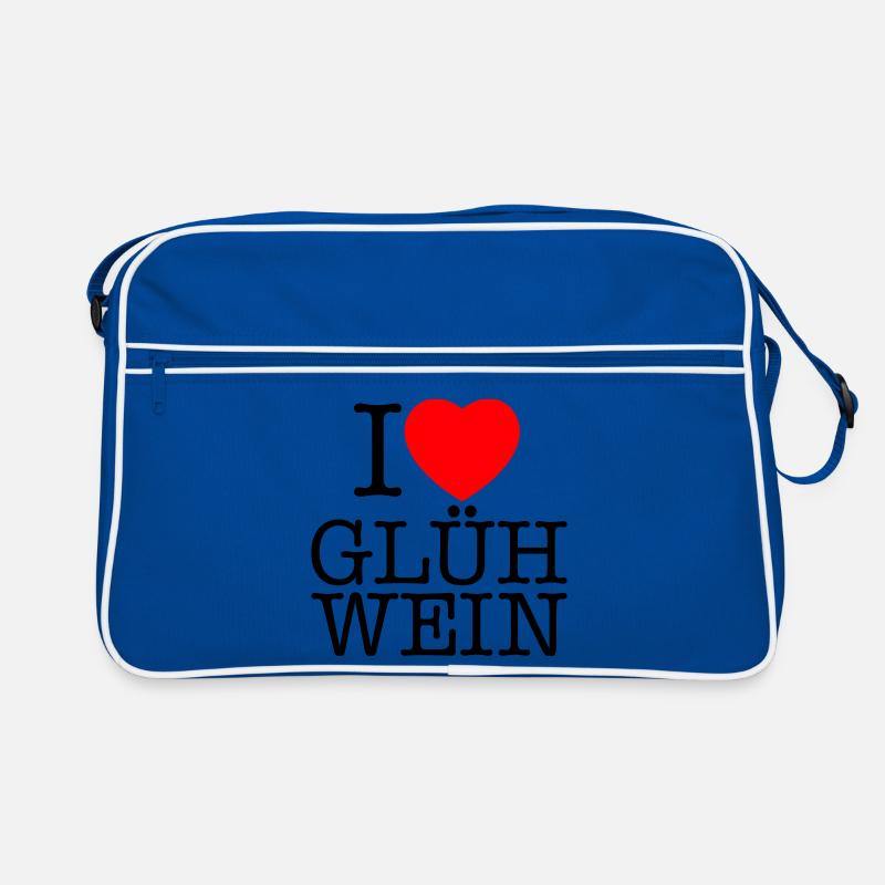 J’adore Noël au vin chaud Sac Retro