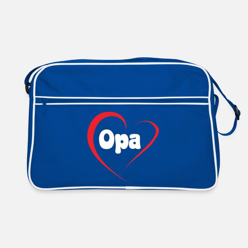 Opa Herzliebe Design Retro Tasche
