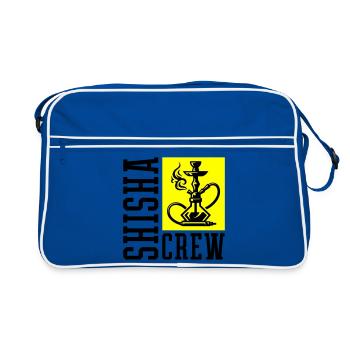Équipe Shisha - Sac Retro - bleu/blanc - Devant