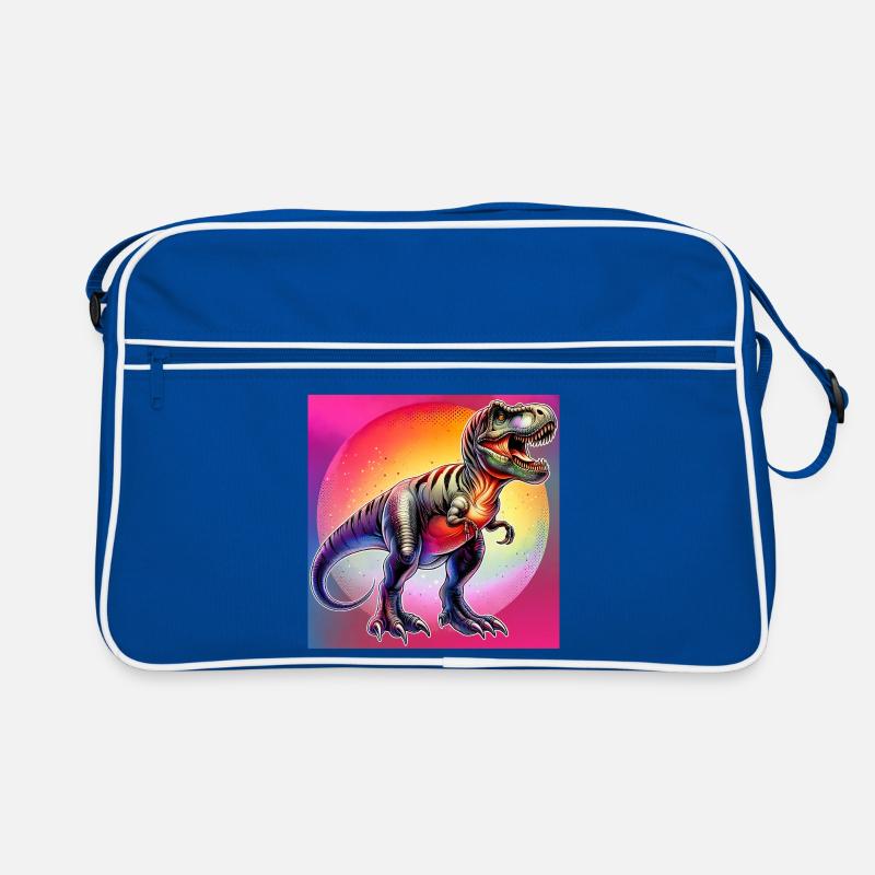 Dinosaurier Retro Tasche