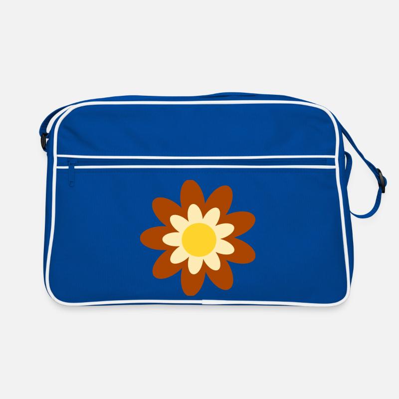 70s Flower Pattern Hippie Gift Retro Bag