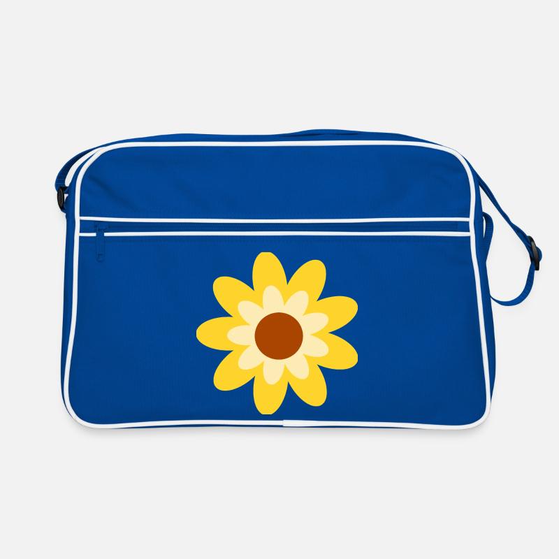 70s Flower Pattern Hippie Gift Retro Bag