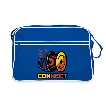 Cable Reel Cable Logo - Retro Bag - blue/white - Front