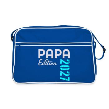 BABY PAPA 2027 EDITION - Retro Tasche - Blau/Weiß - Vorne