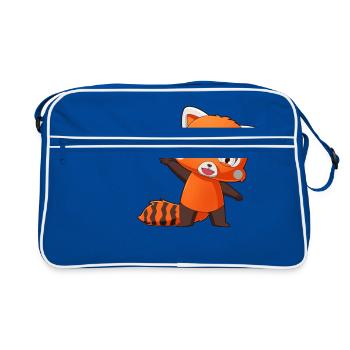The Red Panda Club - Sac Retro - bleu/blanc - Devant