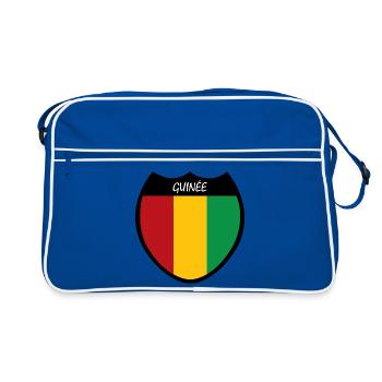 Guinée - Sac Retro - bleu/blanc - Devant
