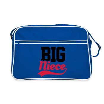 Big Niece - Retro Bag - blue/white - Front