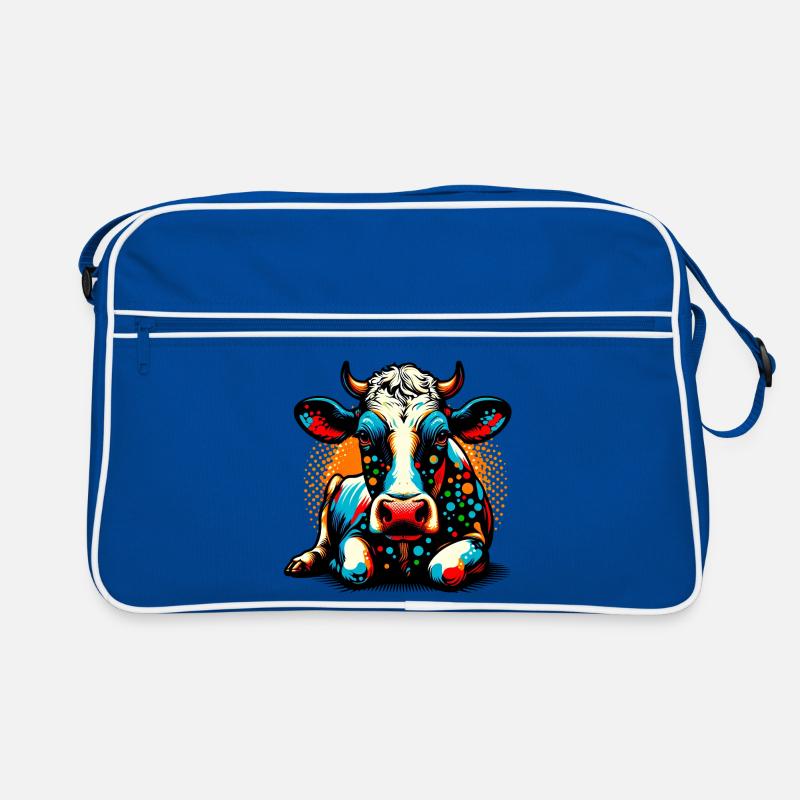 Kuh Retro Tasche