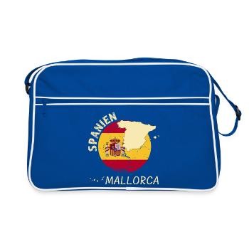 Majorca - Retro Bag - blue/white - Front