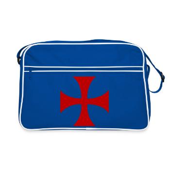 Croix des Templiers Original - Sac Retro - bleu/blanc - Devant