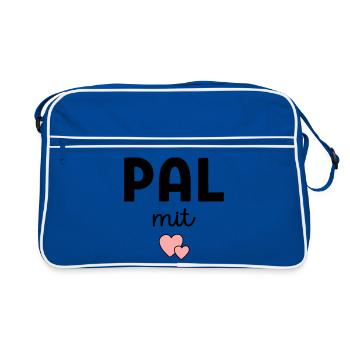 Instructeur d’entraînement PAL Gestionnaire de pratique - Sac Retro - bleu/blanc - Devant