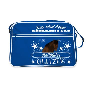 Cold Blooded - Sac Retro - bleu/blanc - Devant