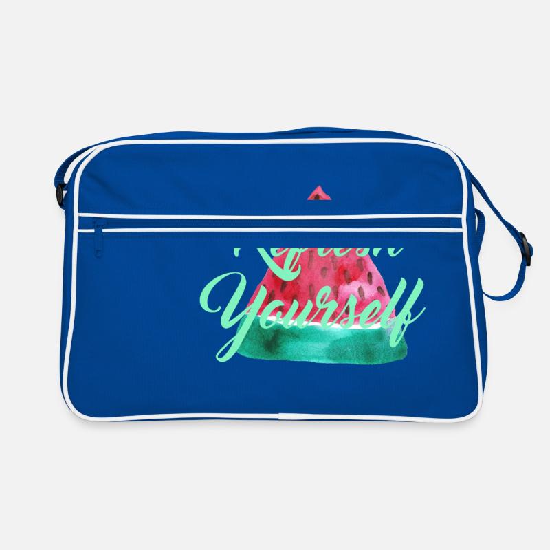 Watermelon "Refresh Yourself" Retro Bag