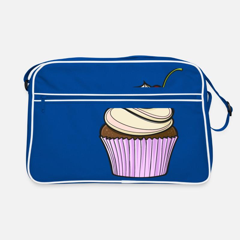 Sweet comic Cupcake Retro Tasche