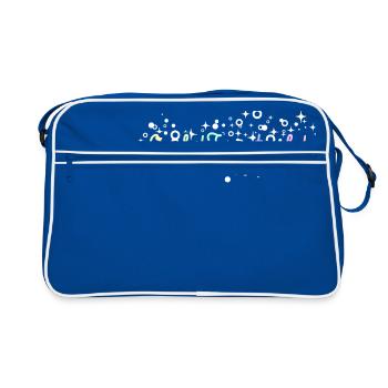 la poussière de fée oooh! énonciations drôles Elfenprinzessin - Sac Retro - bleu/blanc - Devant